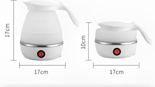 Foldable Electric Travel Kettle — Boils Water in 3 Minutes, Fits in Any Bag