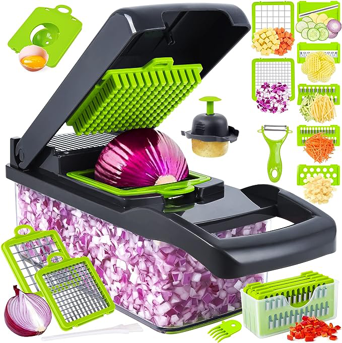 Ultimate Vegetable Cutter & Chopper – Slice, Dice & Prep in Seconds