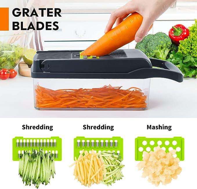 Ultimate Vegetable Cutter & Chopper – Slice, Dice & Prep in Seconds