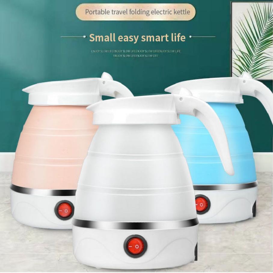 Foldable Electric Travel Kettle — Boils Water in 3 Minutes, Fits in Any Bag