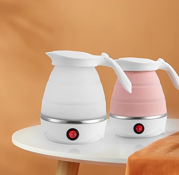 Foldable Electric Travel Kettle — Boils Water in 3 Minutes, Fits in Any Bag