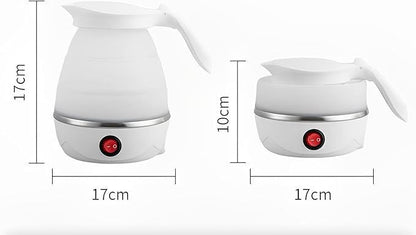 Foldable Electric Travel Kettle — Boils Water in 3 Minutes, Fits in Any Bag