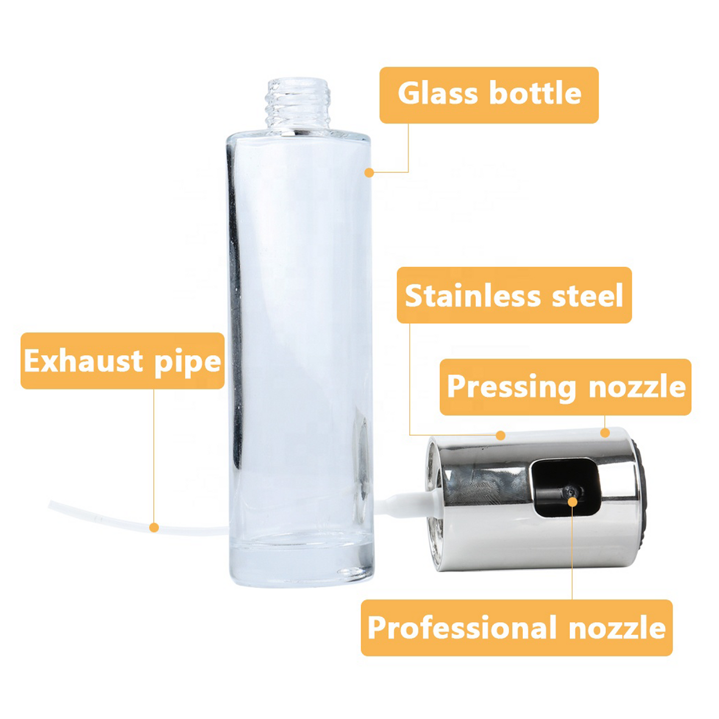 Oil Spray Bottle for Cooking — Fine Mist, Zero Waste, Healthier Meals