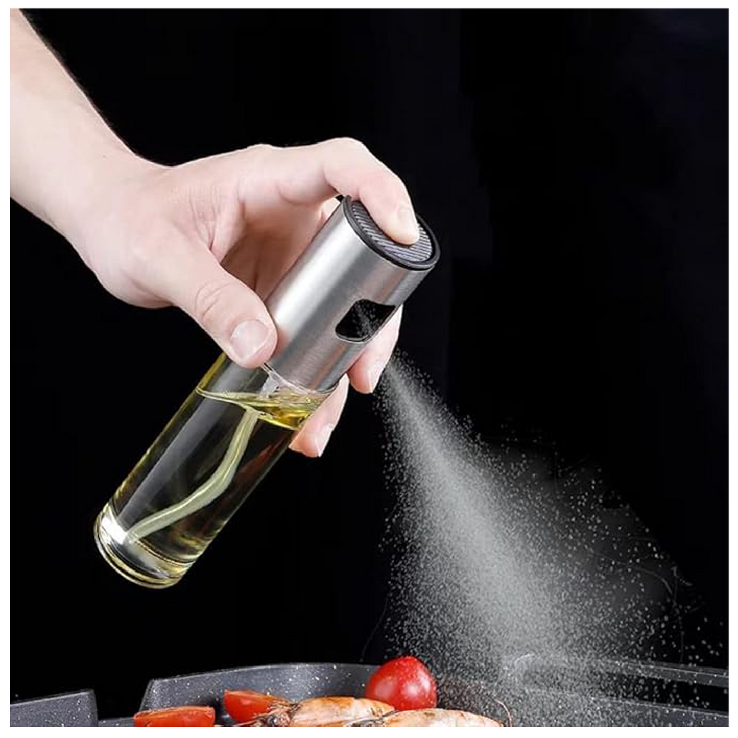 Oil Spray Bottle for Cooking — Fine Mist, Zero Waste, Healthier Meals