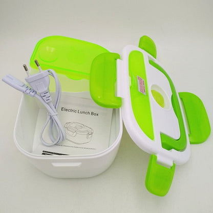 Self-Heating Electric Lunch Box — Hot Meals at Work, No Microwave Needed