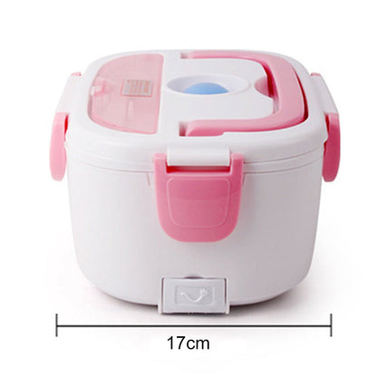 Self-Heating Electric Lunch Box — Hot Meals at Work, No Microwave Needed