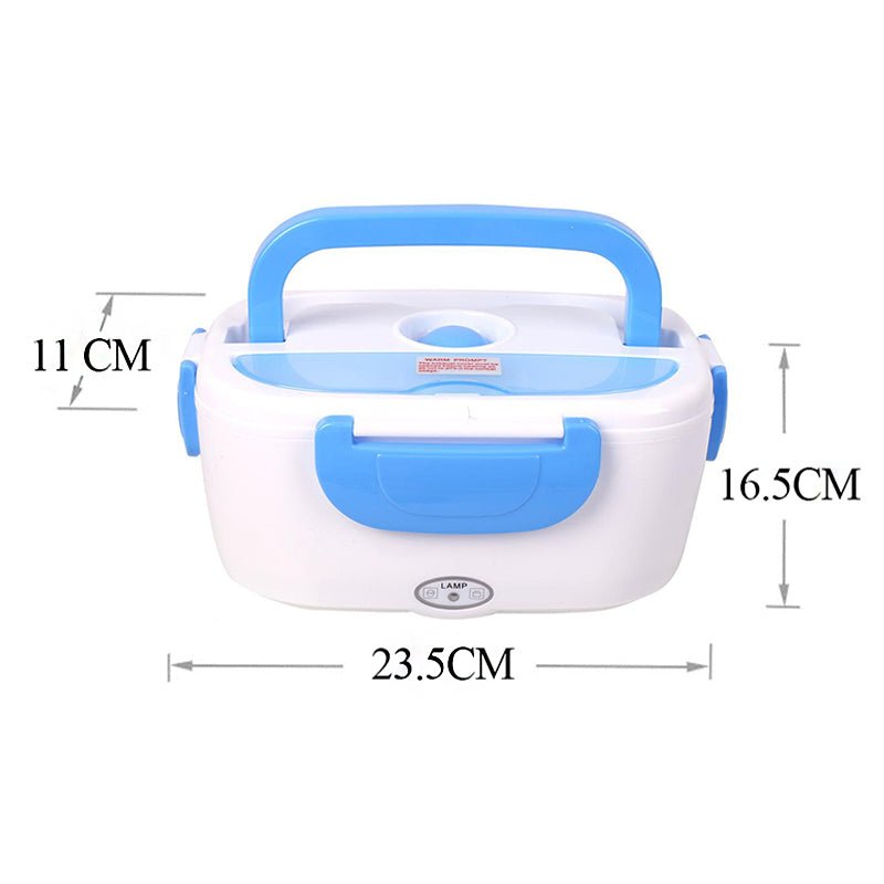 Self-Heating Electric Lunch Box — Hot Meals at Work, No Microwave Needed