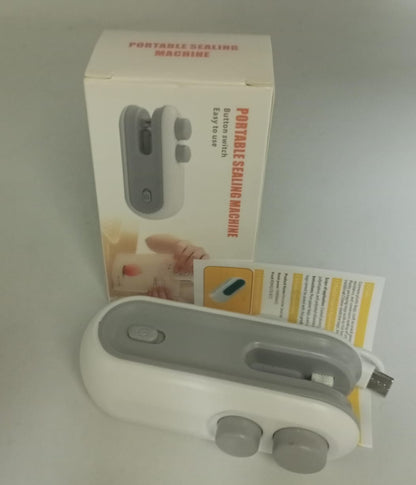 2-in-1 Rechargeable Mini Bag Sealer – Keep Snacks Fresh Anytime